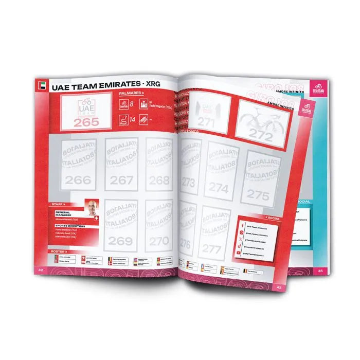 Album Sticker Giro d'Italia 108 Starter Pack Panini
