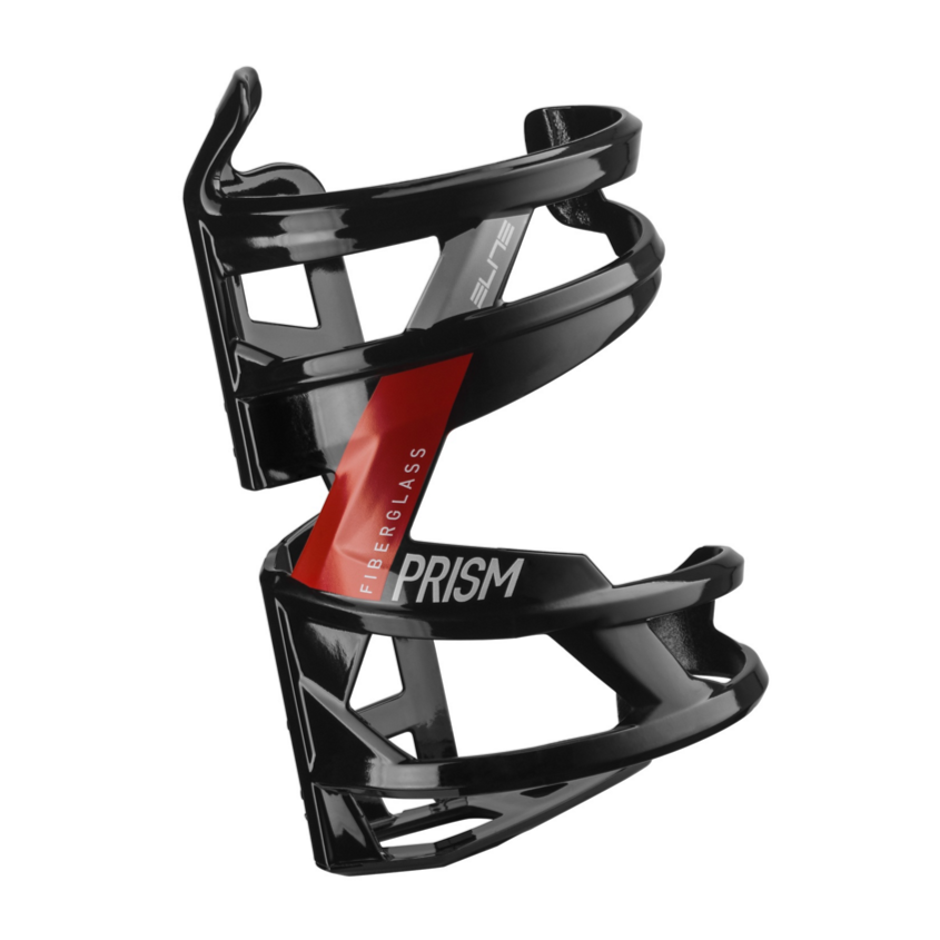 Portaborraccia Elite Prism Destro - Nero lucido rosso - G