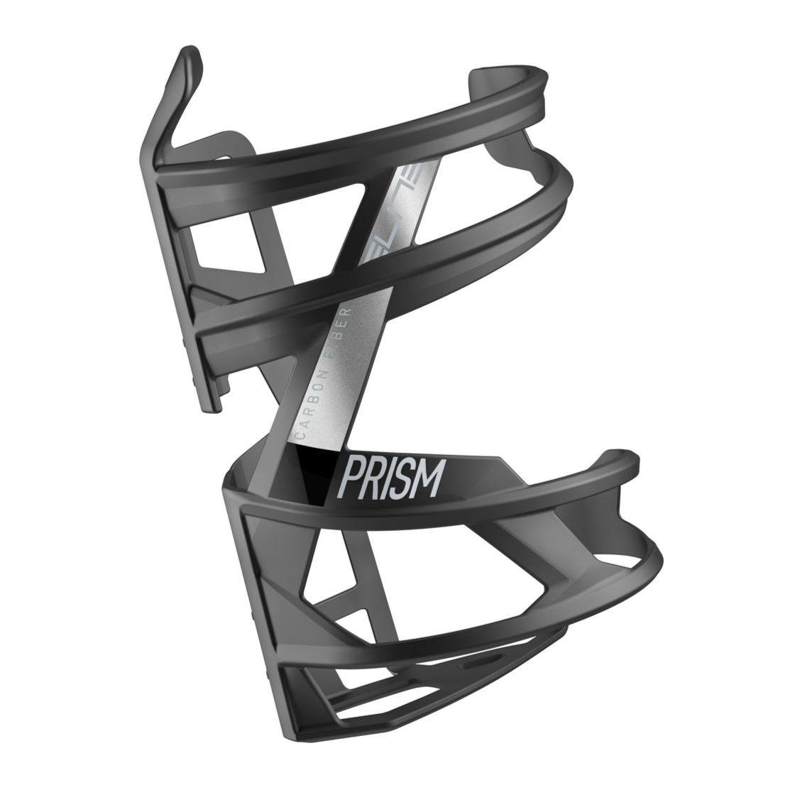 Portaborraccia Elite Prism Carbon Destro - Nero opaco - P