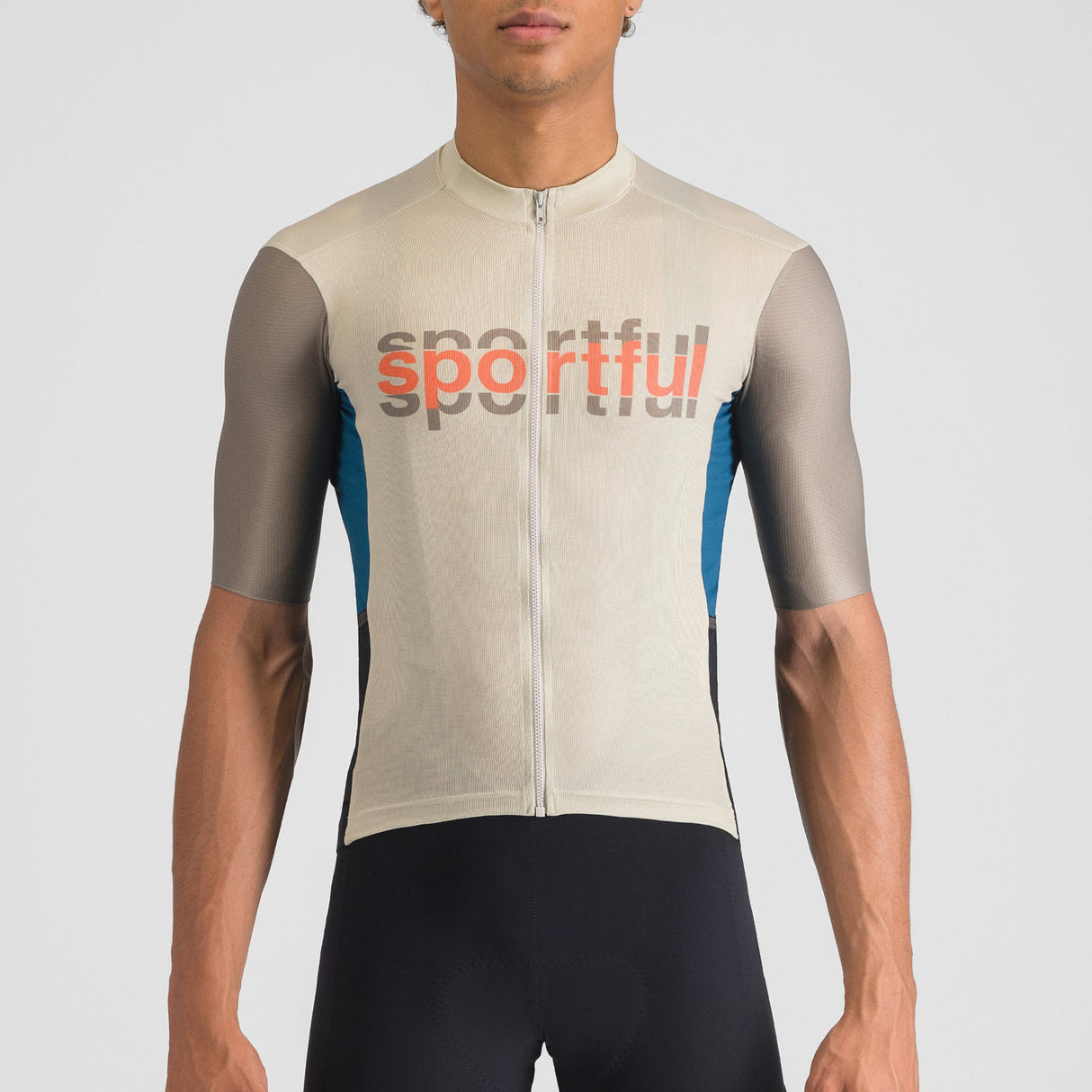Maglia Sportful Supergiara Logo - Beige - D