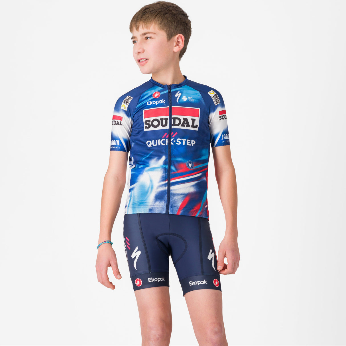 Pantaloncino bambino Castelli Soudal Quick-Step 2025 - H