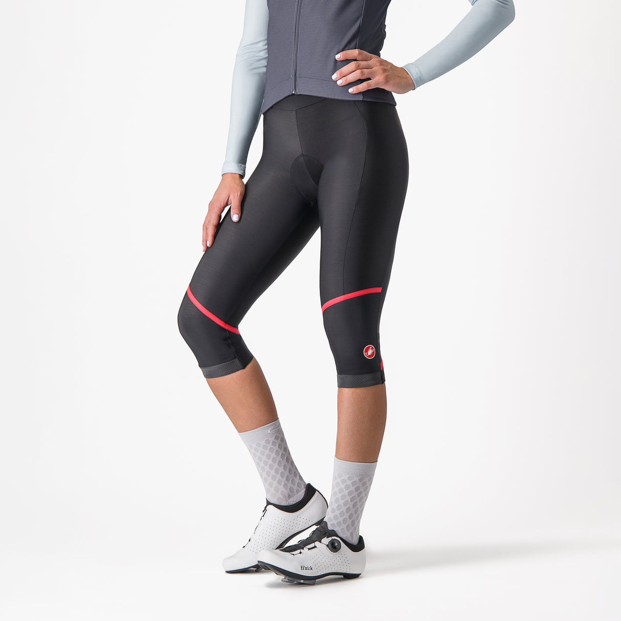 Bermuda donna Castelli Velocissima DT - Rosa scuro - M
