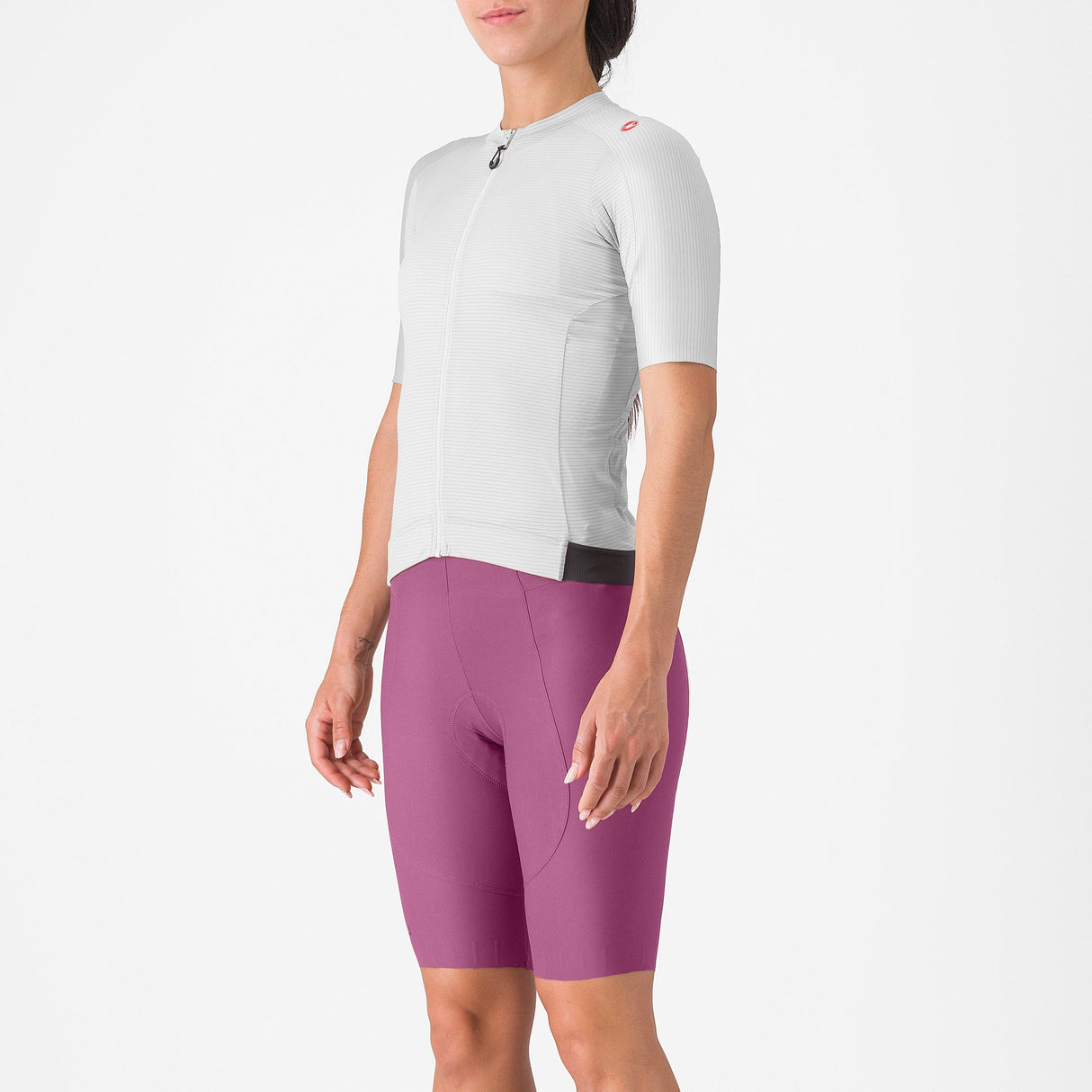 Pantaloncini donna Castelli Espresso DT - Viola - I