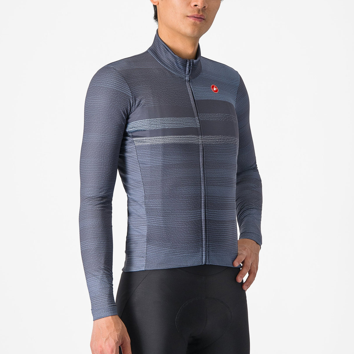 Maglia maniche lunghe Castelli Collapse - Blu - A