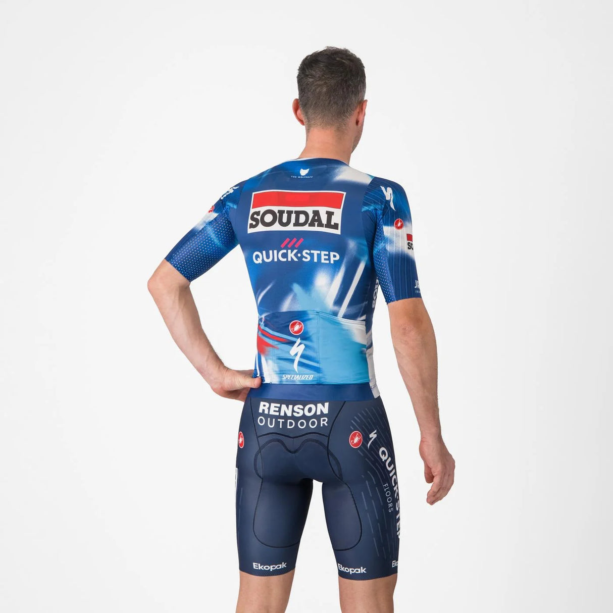 Salopette Castelli Soudal Quick-Step 2025 Free Aero Race S - F