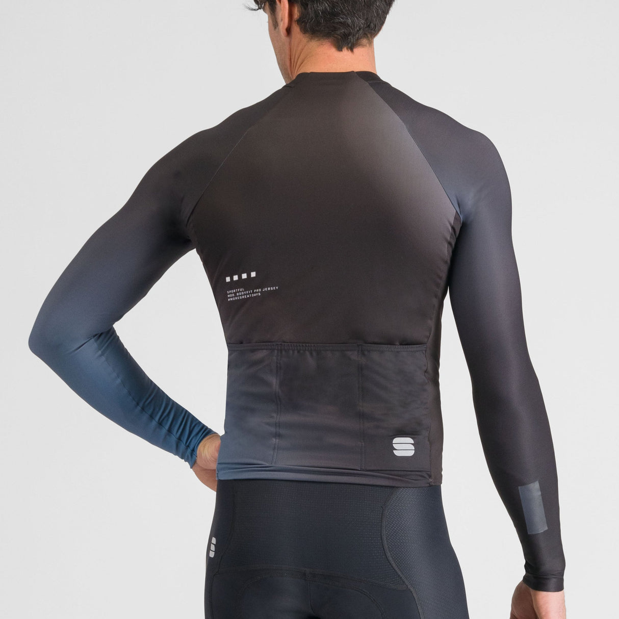 Maglia maniche lunghe Sportful Bodyfit Pro - Nero azzurro - O
