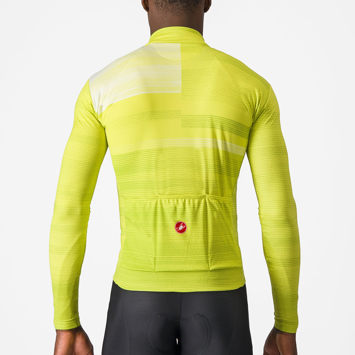 Maglia maniche lunghe Castelli Collapse - Giallo - N