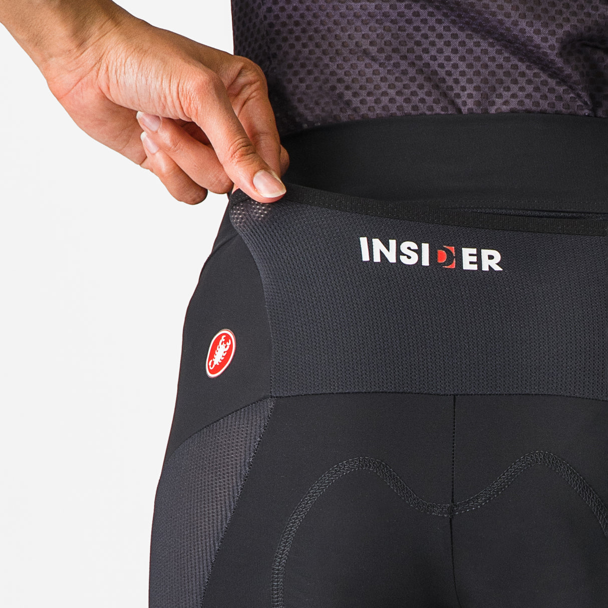 Pantaloncini donna Castelli Insider 2 - Nero - D
