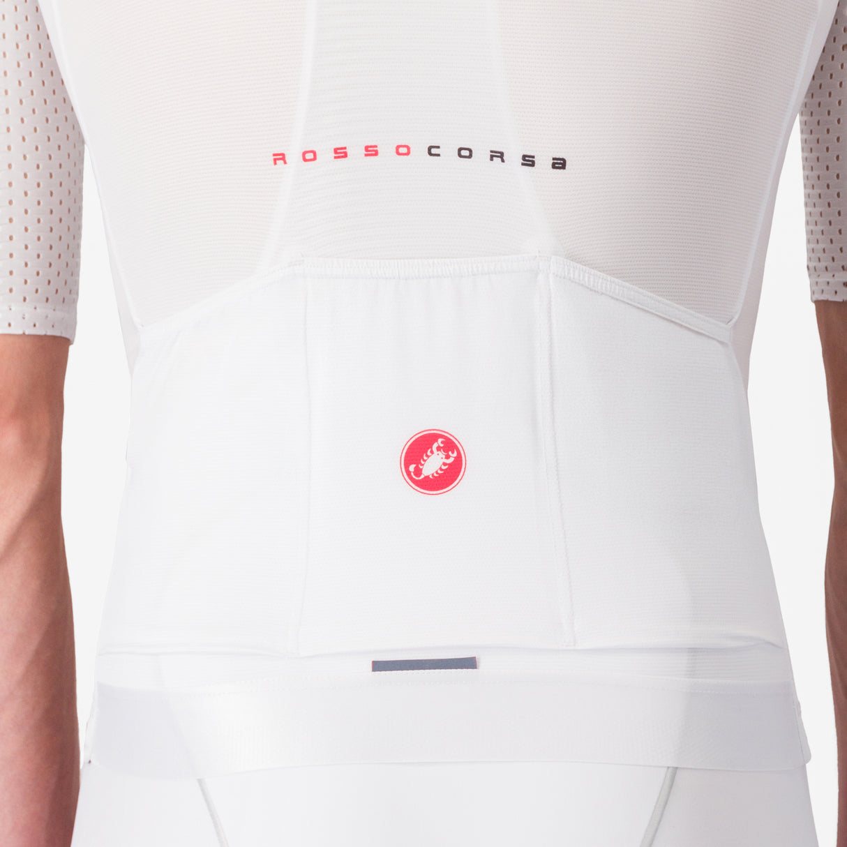 Maglia Castelli Aero Race 8S - Bianco - M