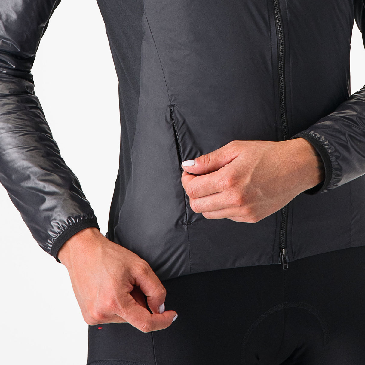 Giacca donna Castelli Unlimited Puffy 2 - Nero - Q