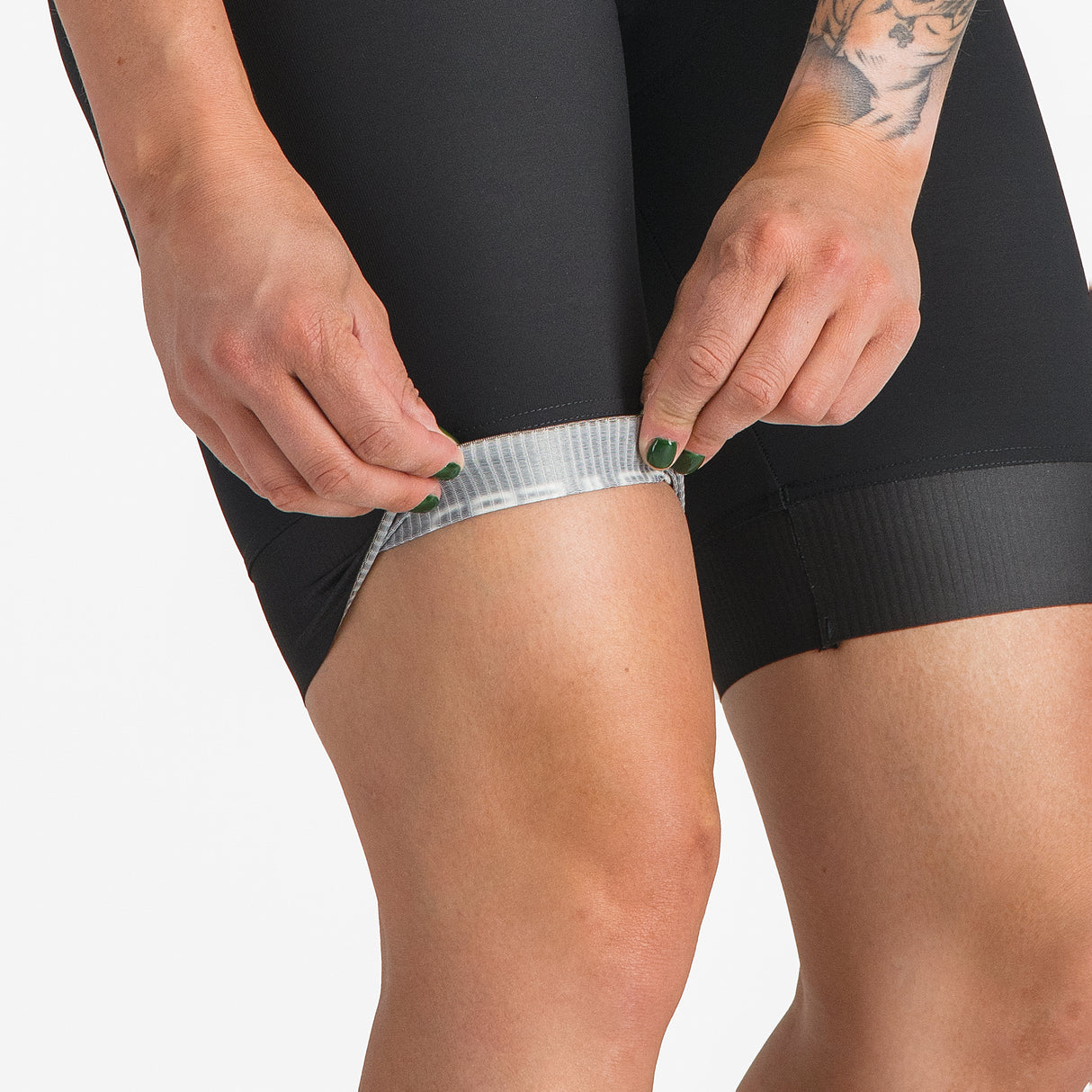 Pantaloncini donna Castelli Tri - Nero - G
