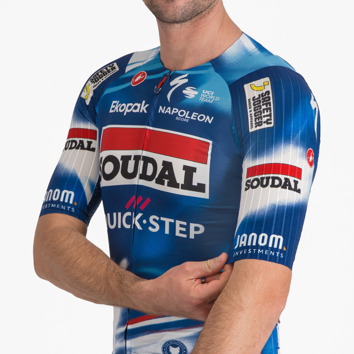 Maglia Castelli Soudal Quick-Step 2025 Aero Race 8S - O