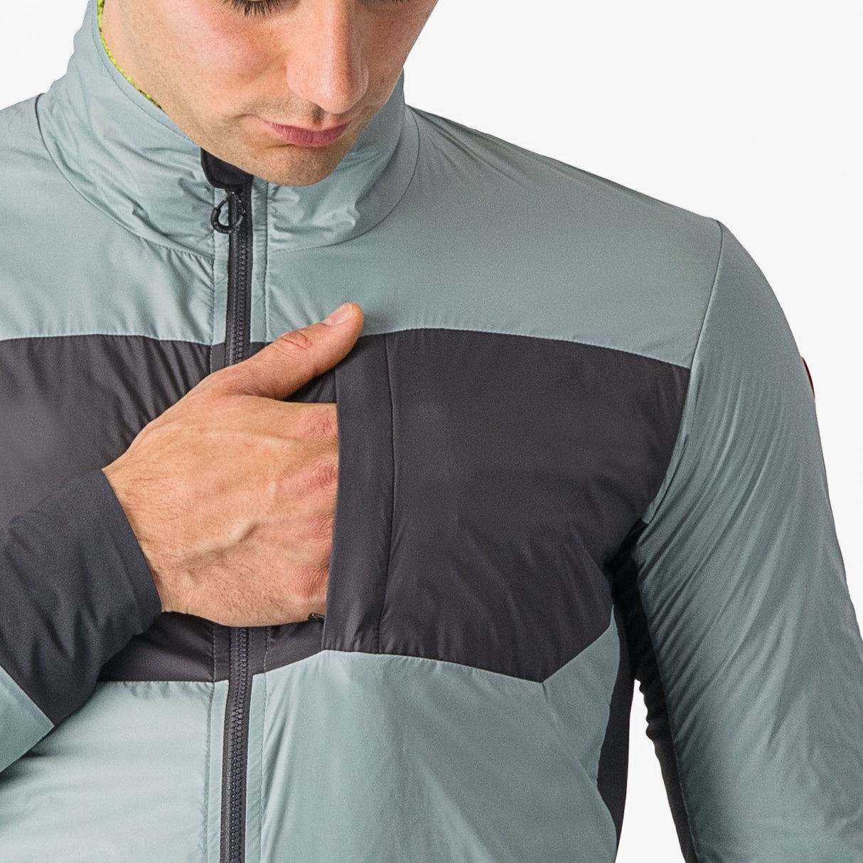 Giacca Castelli Unlimited Puffy - Verde chiaro - O