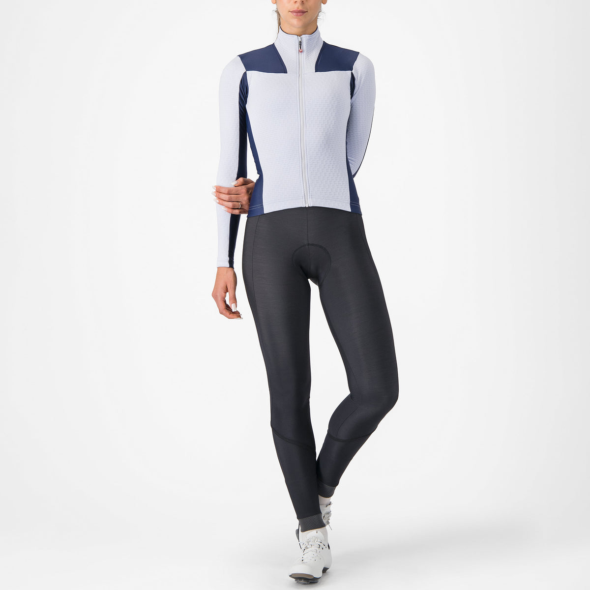 Maglia maniche lunghe donna Castelli Sfida 3 - Grigio