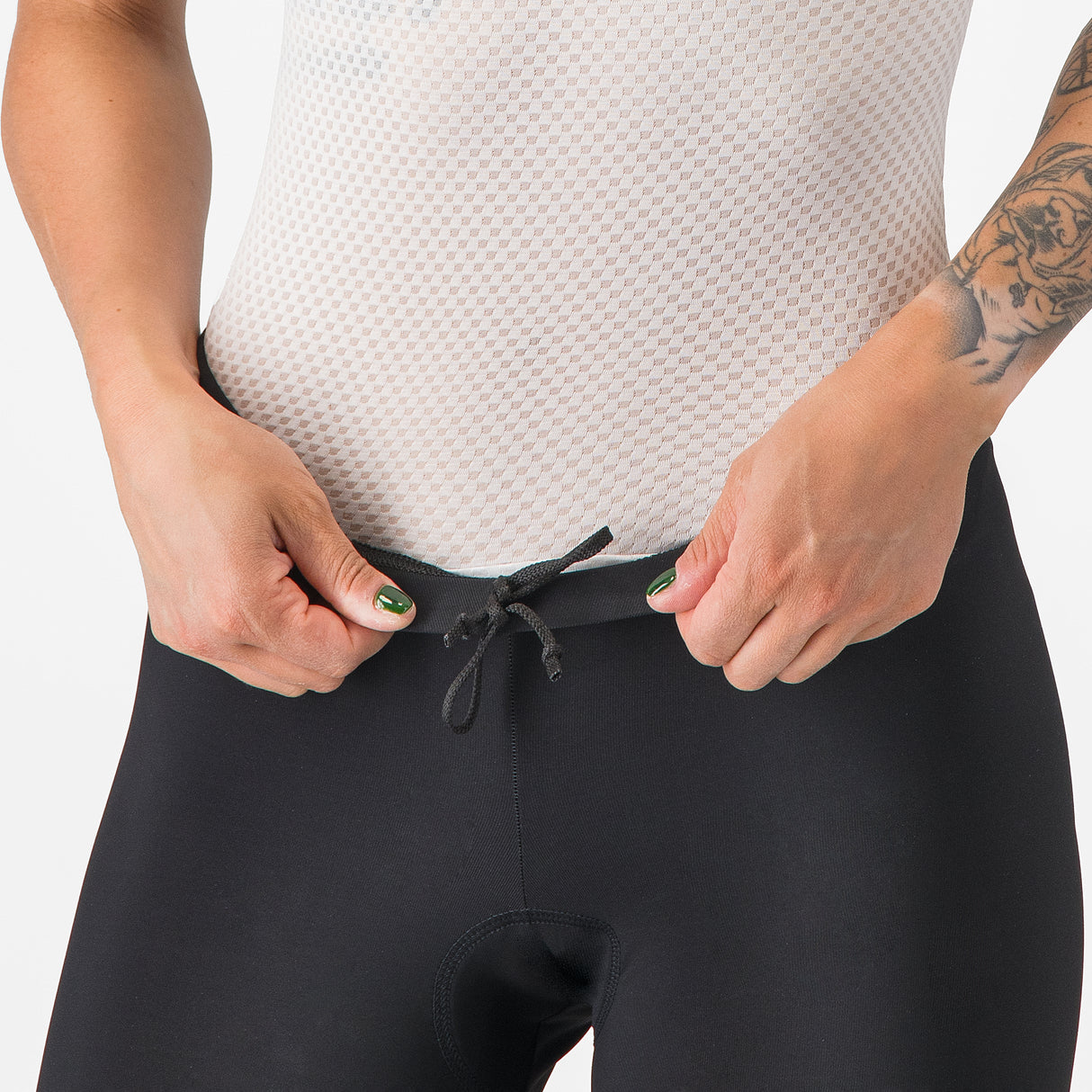 Pantaloncini donna Castelli Tri - Nero - H
