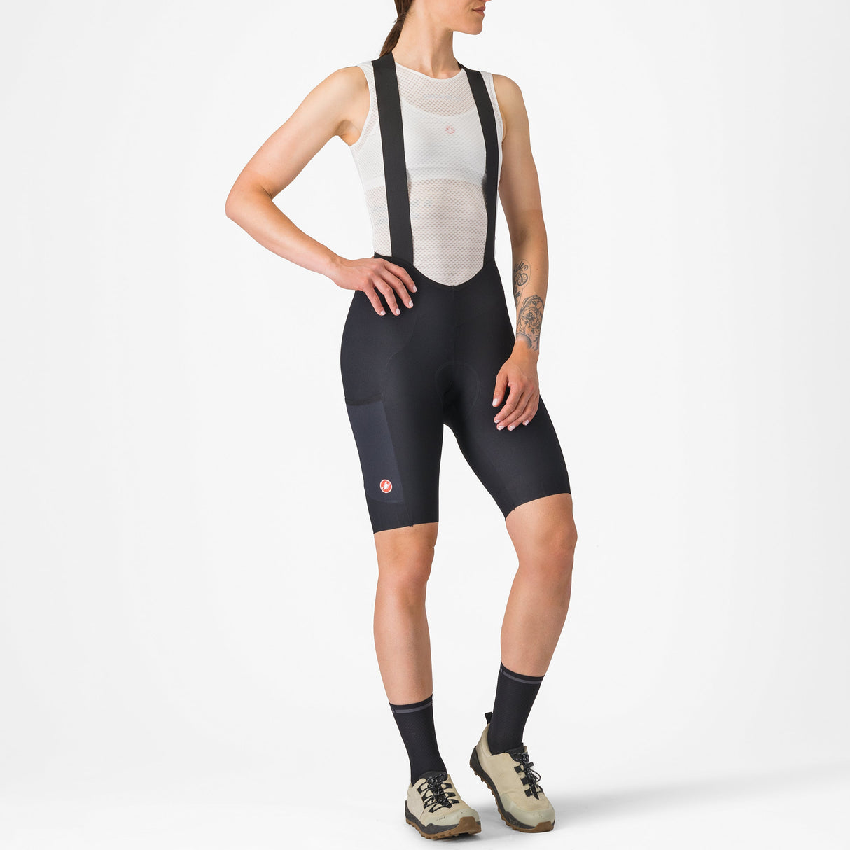 Salopette donna Castelli Unlimited Endurance DT - Nero - Q