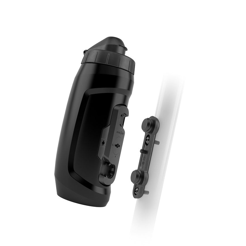Borraccia Fidlock Twist 590 + bike base - Nero - H