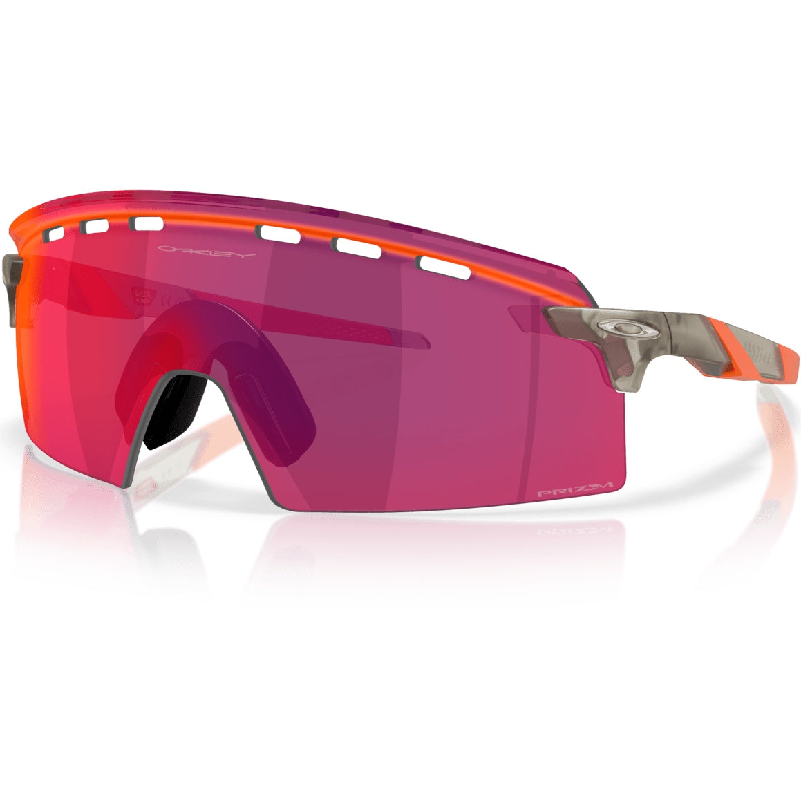 Occhiali Oakley Encoder Strike Vented - Matte Grey Ink Prizm Road - L