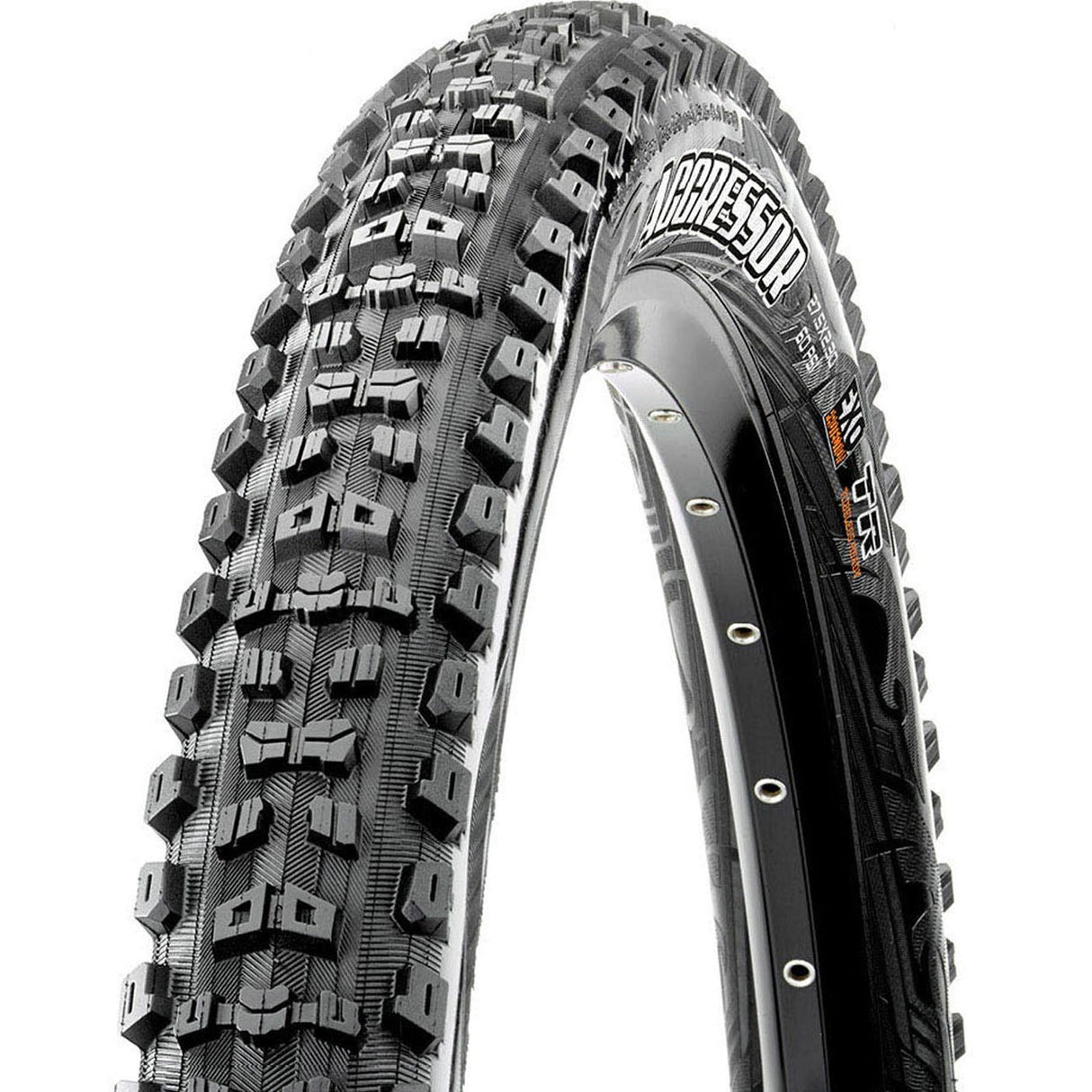 Copertone Maxxis Aggressor EXO TR 60TPI pieghevole - 27.5 x 2.50WT - Nero - G