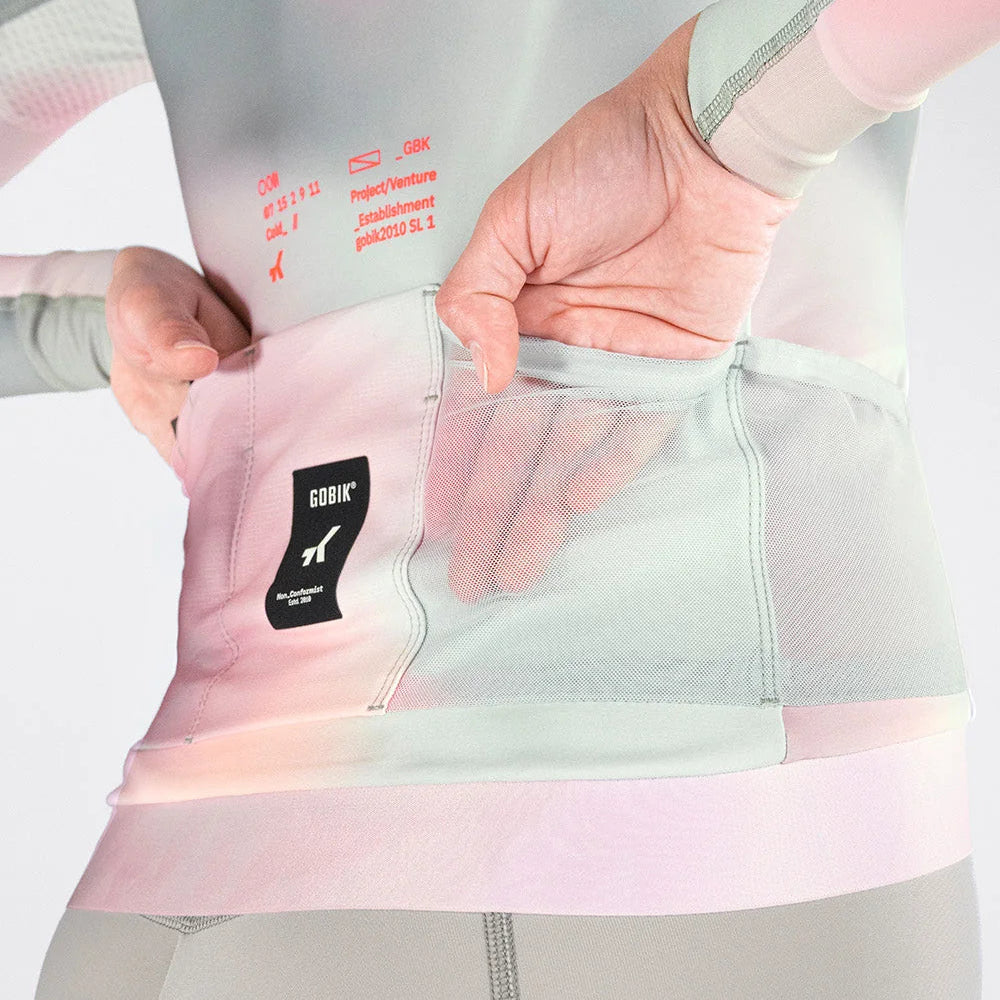 Gobik Hyder Cortex women long sleeve jersey - Grey