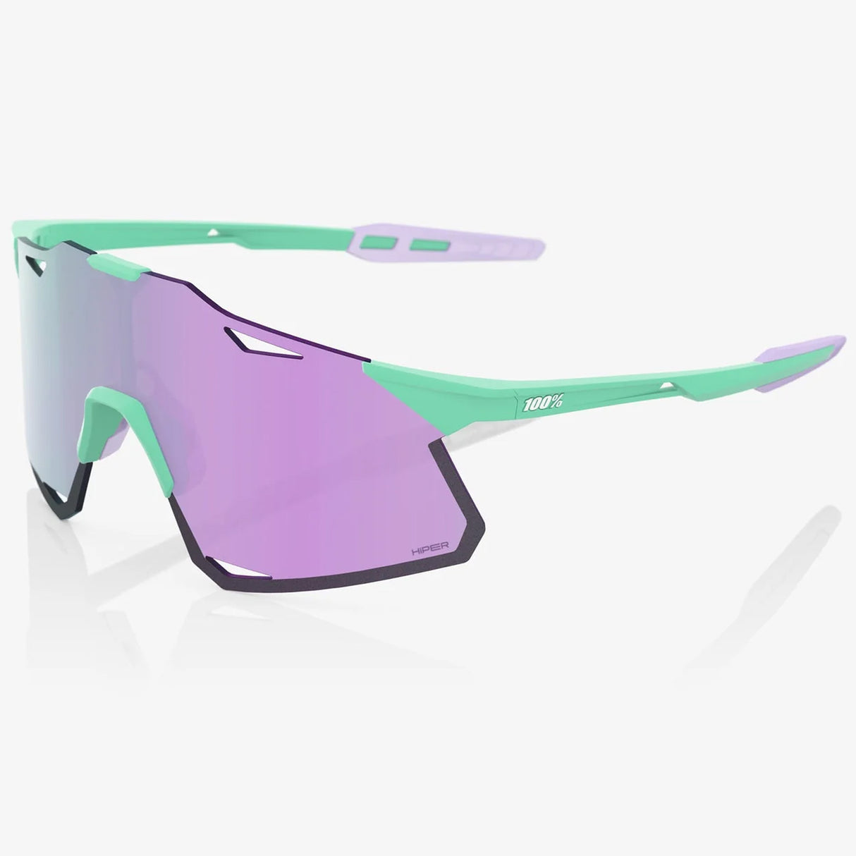 Occhiali 100% Hypercraft - Soft Tact Mint HiPER Lavander Mirror - P