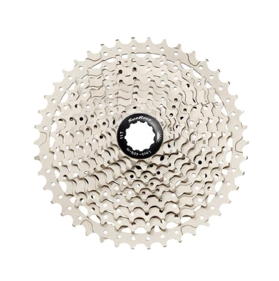 Cassetta SunRace MS3 10V Silver - 11-42