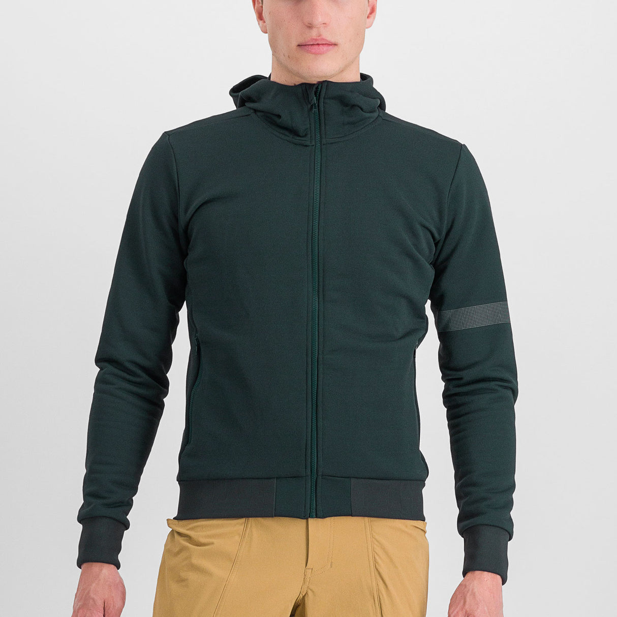Felpa Sportful Giara Hoodie - Verde scuro - B