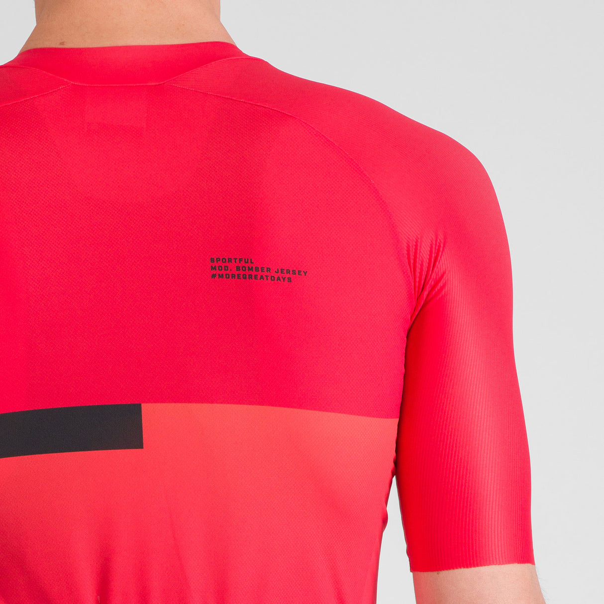 Maglia Sportful Bomber - Rosso nero - H