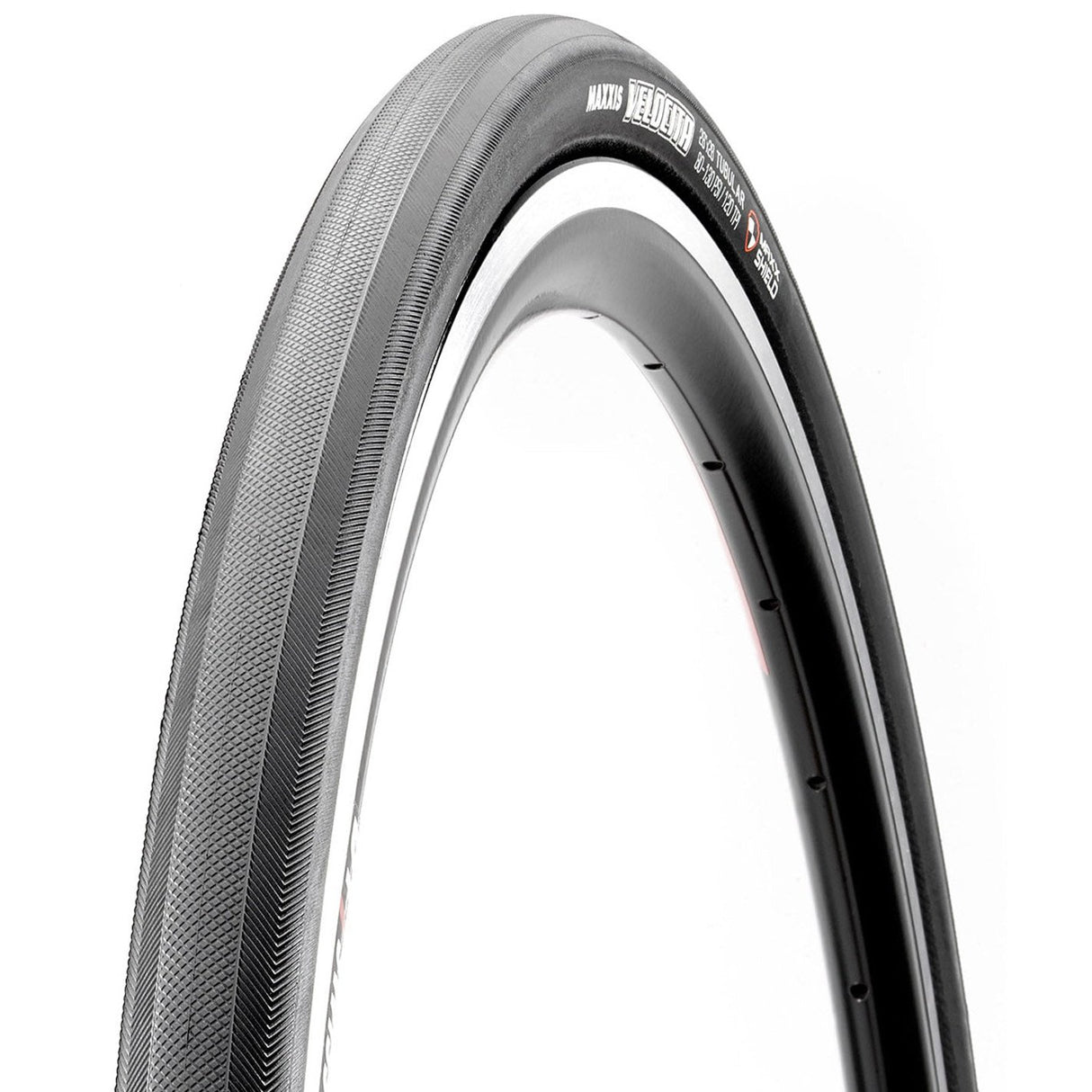 Copertone Maxxis Velocita TR Silkshield 60TPI pieghevole - 700 x 40C - Nero - H