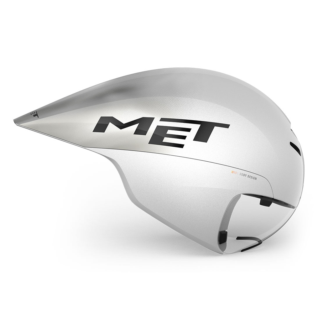 Met Drone Wide Body 2 helm - Weiss