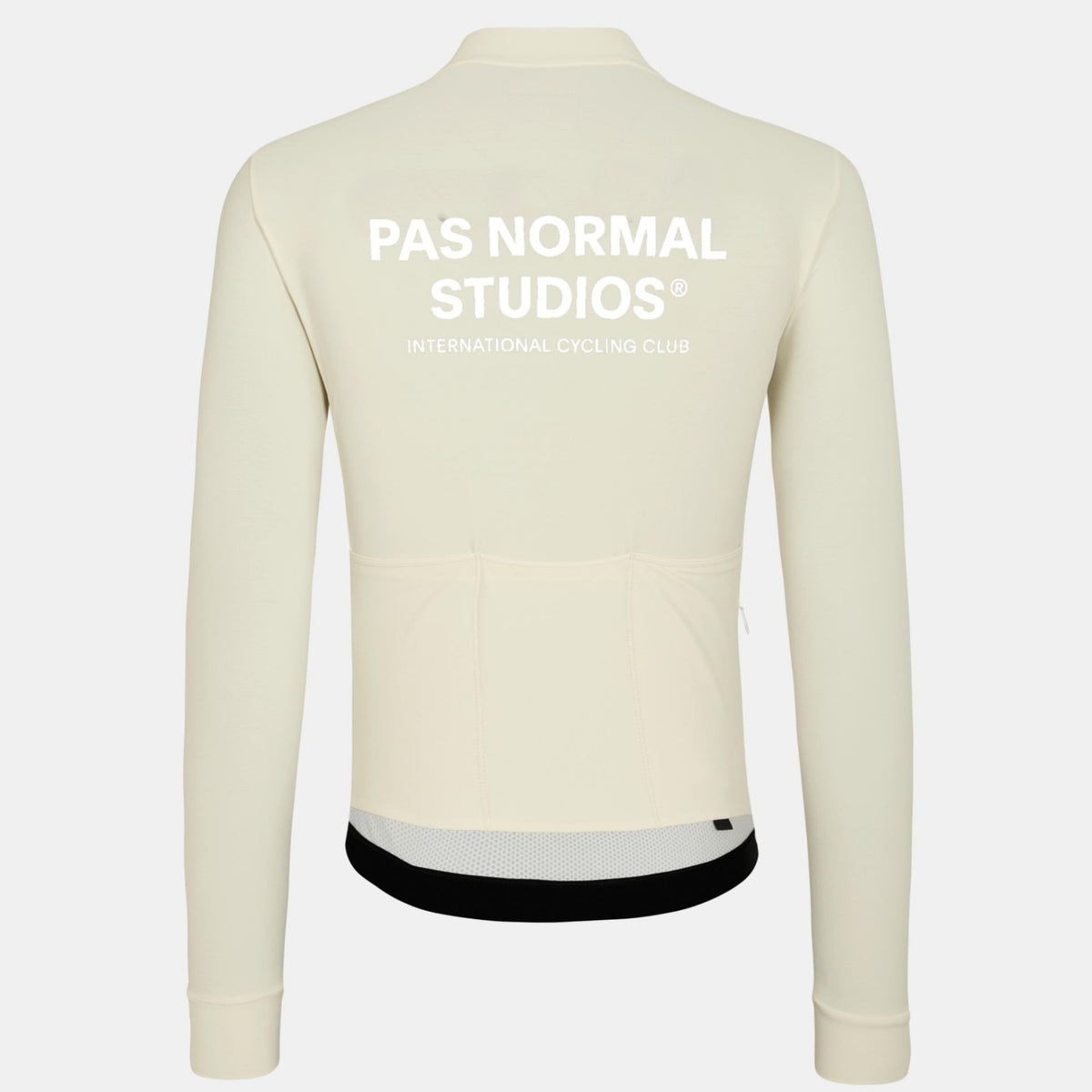 Maillot manches longues Pas Normal Studios Mechanism - Blanc cassé