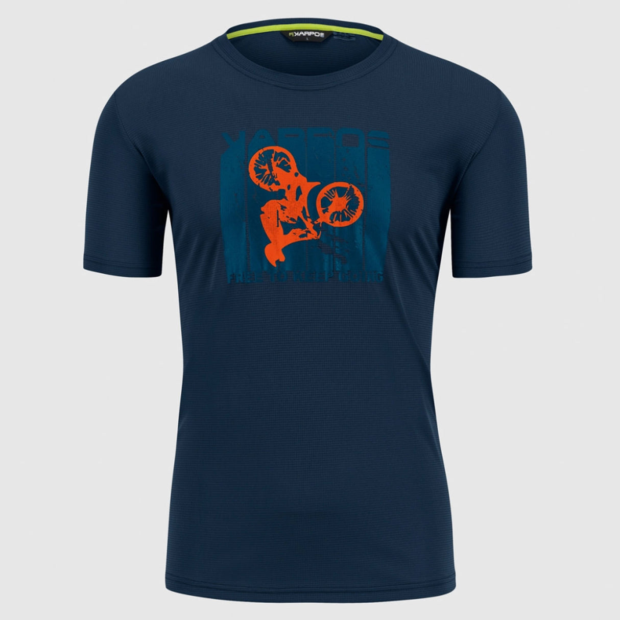 T-Shirt Karpos Val Federia - Blu scuro - G