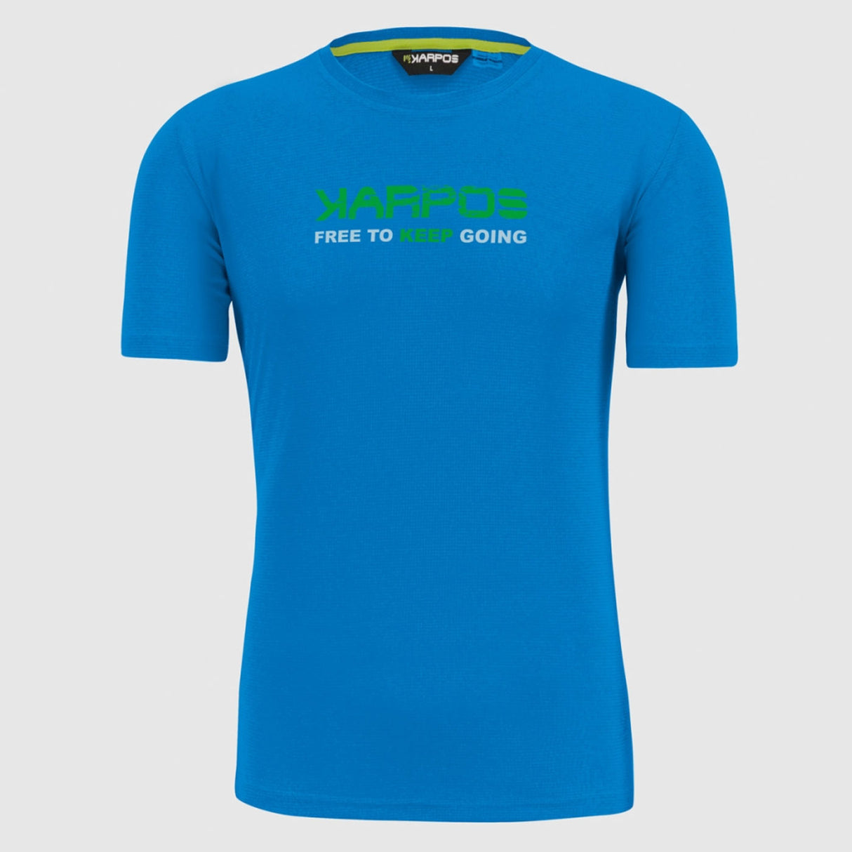 T-Shirt Karpos Val Federia - Blu - L