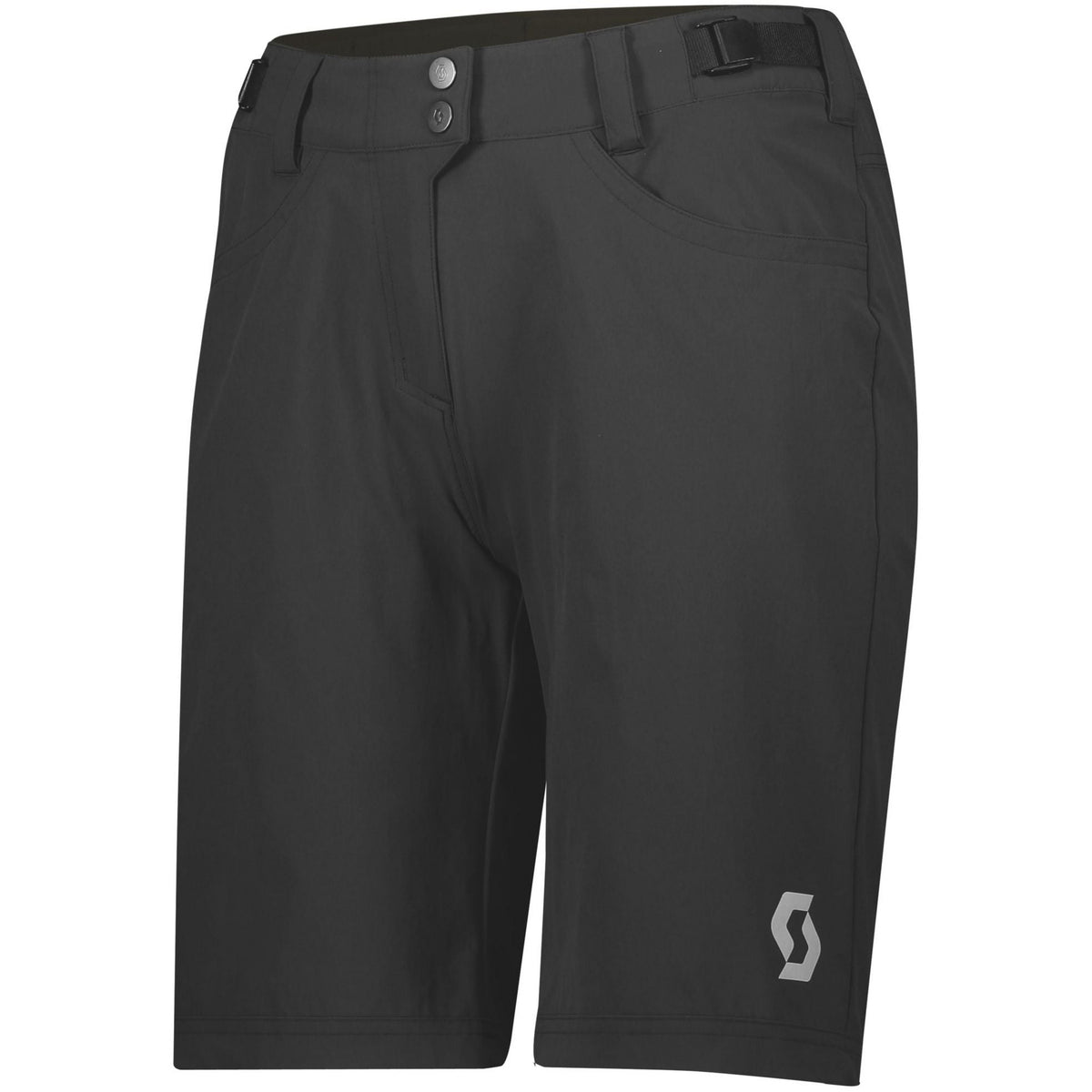 Pantaloncini donna Scott Trail Flow - Nero - A