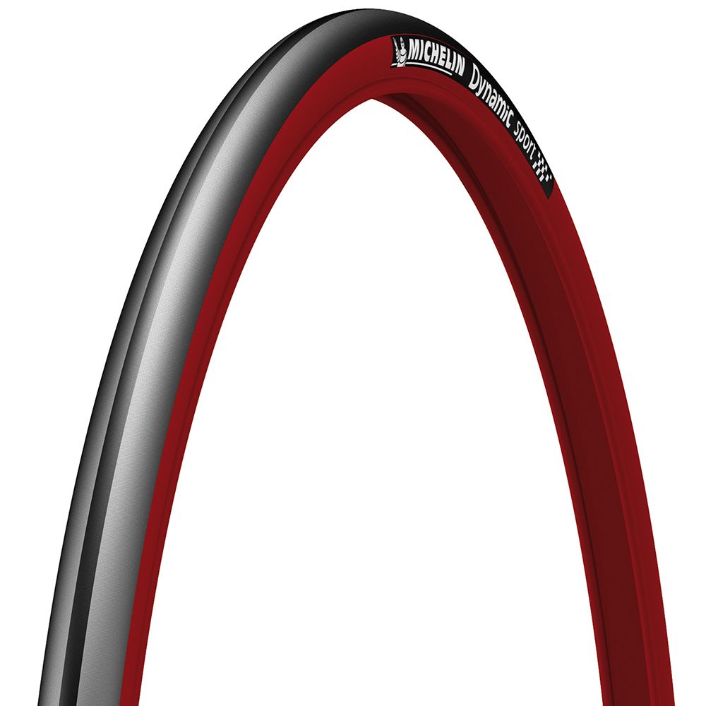 Copertoncino Michelin 700X23 Dynamic Sport Tube Type Rigido Nero/- Rosso - B