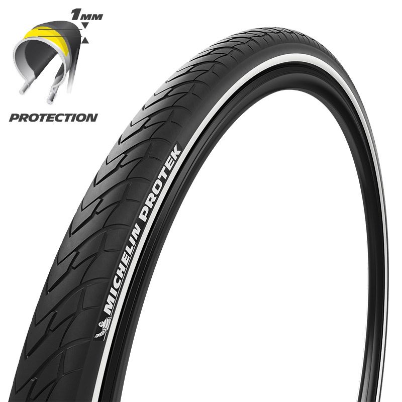 Copertoncino Michelin 700X38 Protek Tube Type Access Line - Nero/Reflex - E