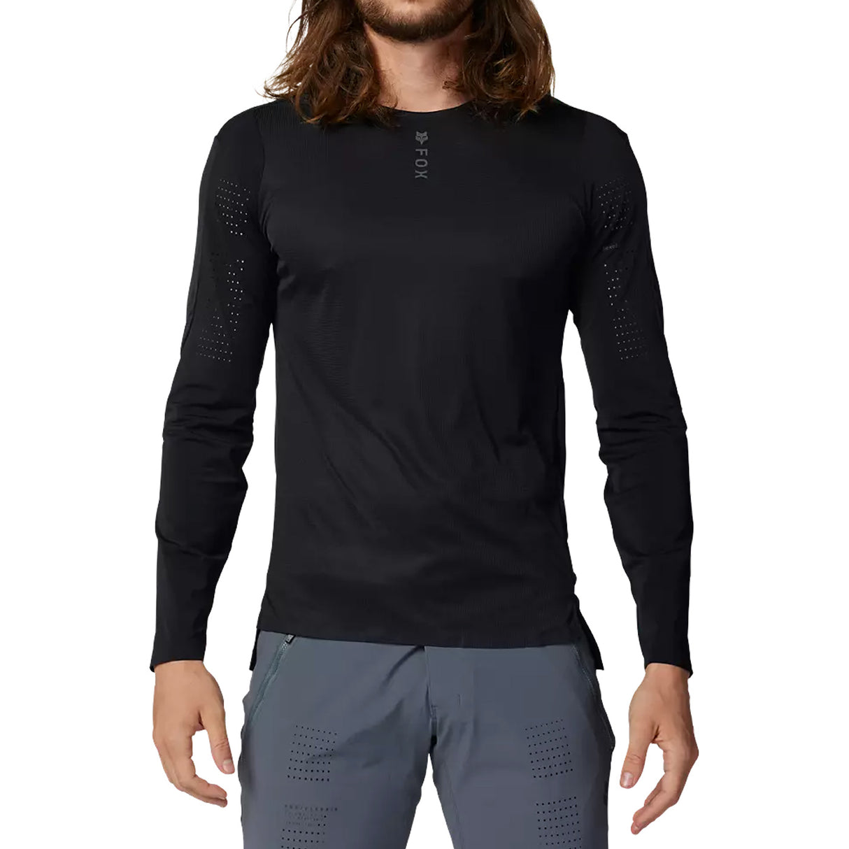 Maglia maniche lunghe Fox Flexair Pro - Nero Nero - P