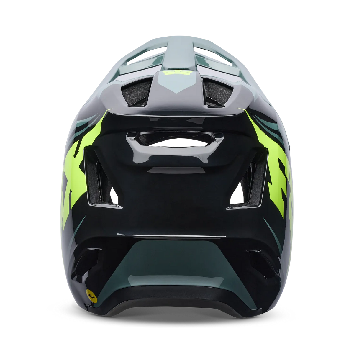 Casco nino Fox Rampage Foundry - Verde