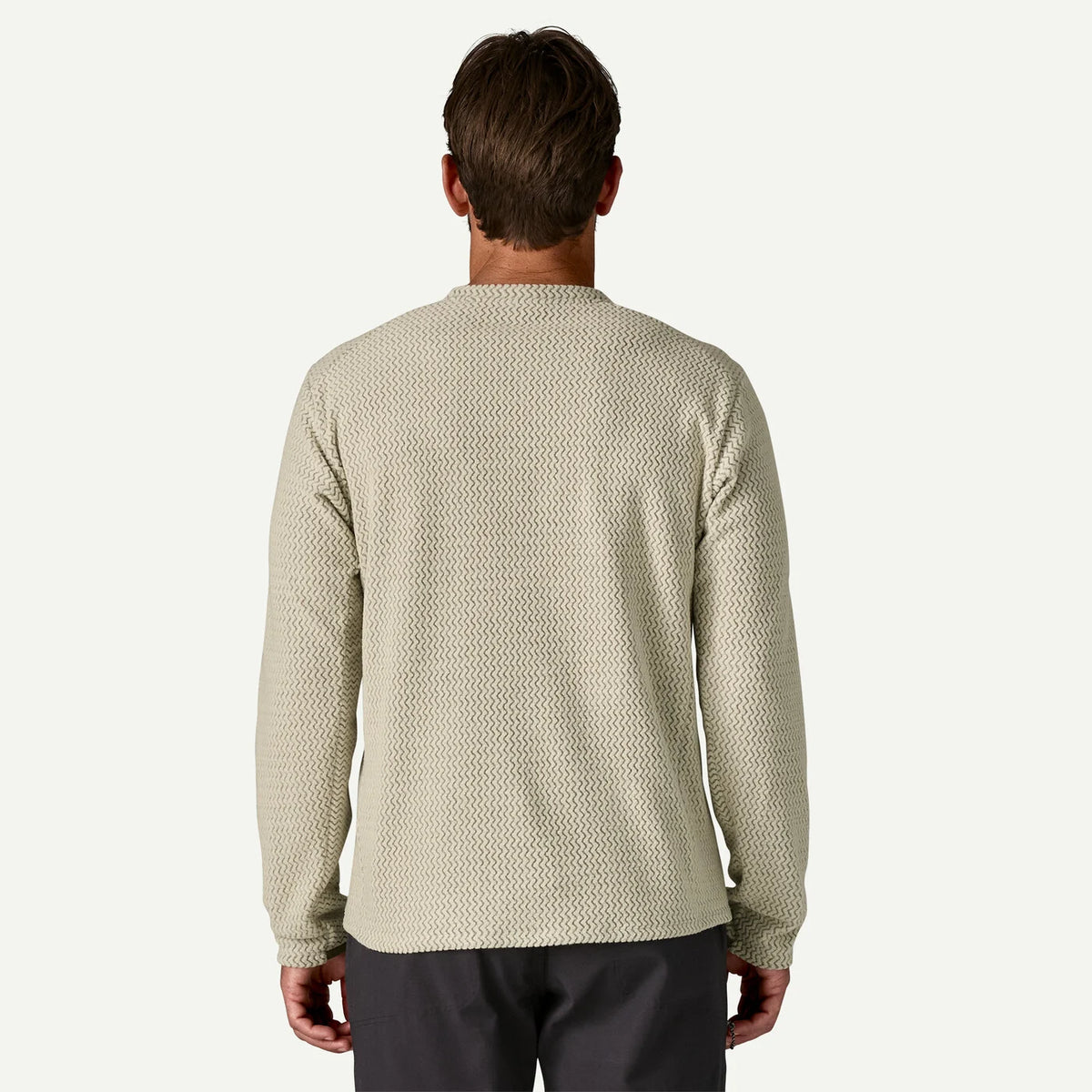 Felpa Patagonia R1 Air Crew - Beige