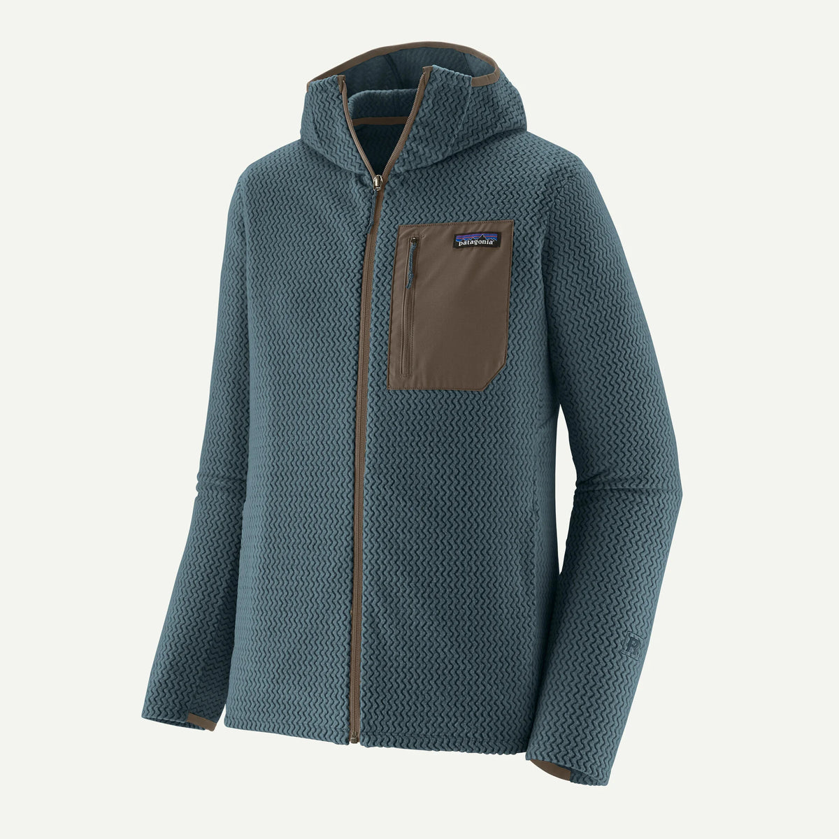 Patagonia R1 Air Full-Zip Fleece - Graublau