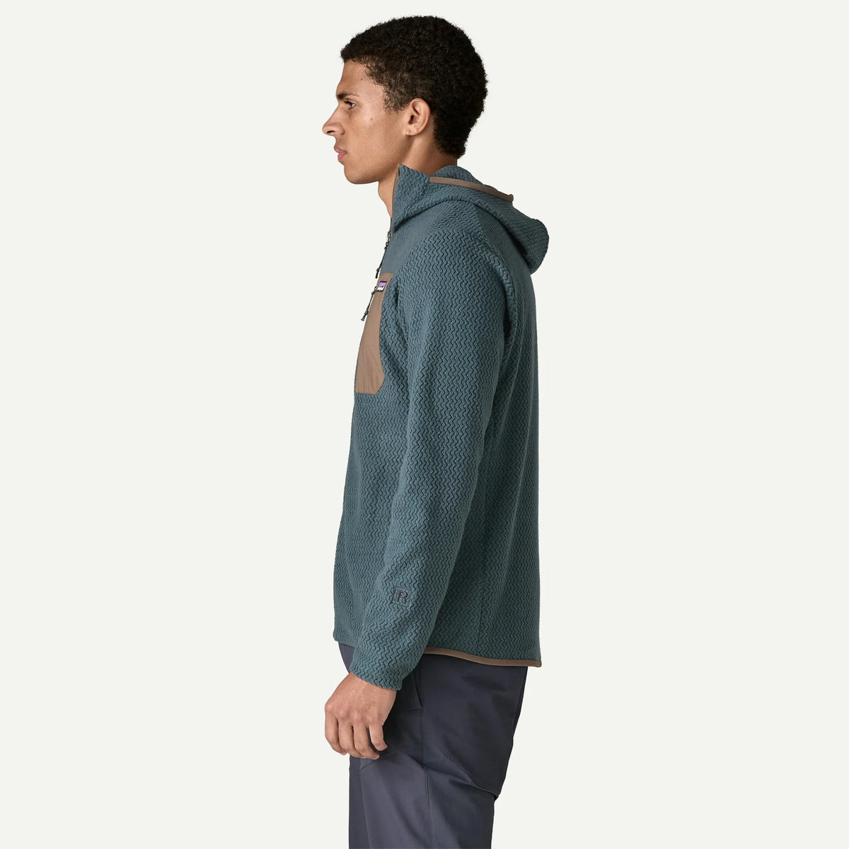 Patagonia R1 Air Full-Zip Fleece - Graublau