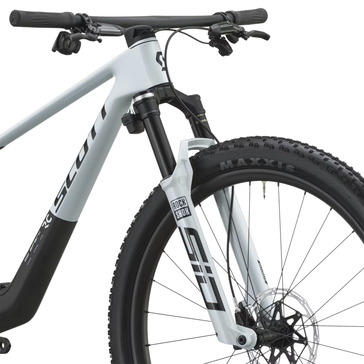 Scott Spark RC World Cup - Cumulus white Carbon black