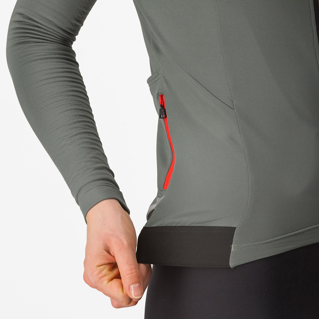 Maglia maniche lunghe donna Castelli Fly - Grigio - P