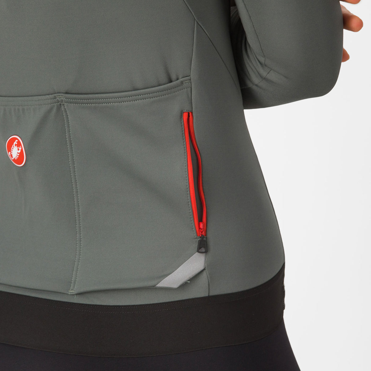 Maglia maniche lunghe donna Castelli Fly - Grigio - Q