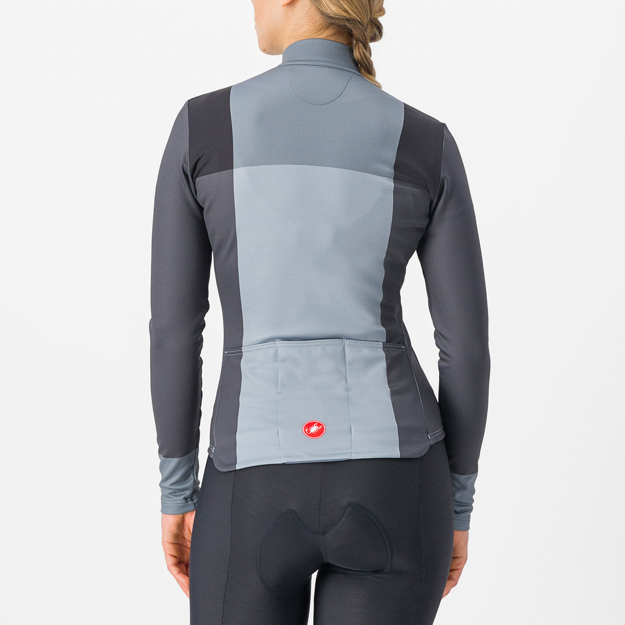 Maglia maniche lunghe donna Castelli Unlimited Thermal - Nero grigio - H