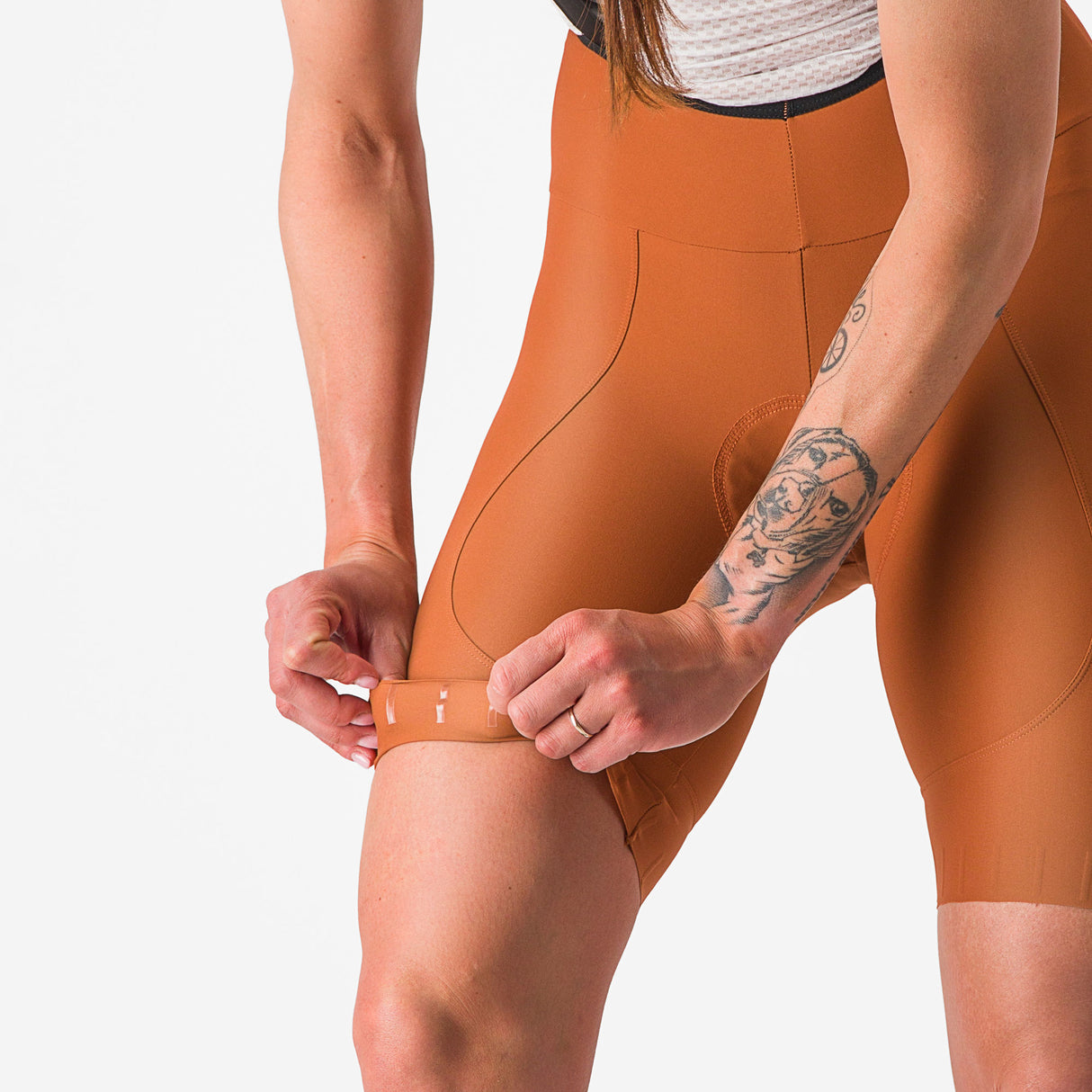 Salopette donna Castelli Espresso DT - Arancio - G