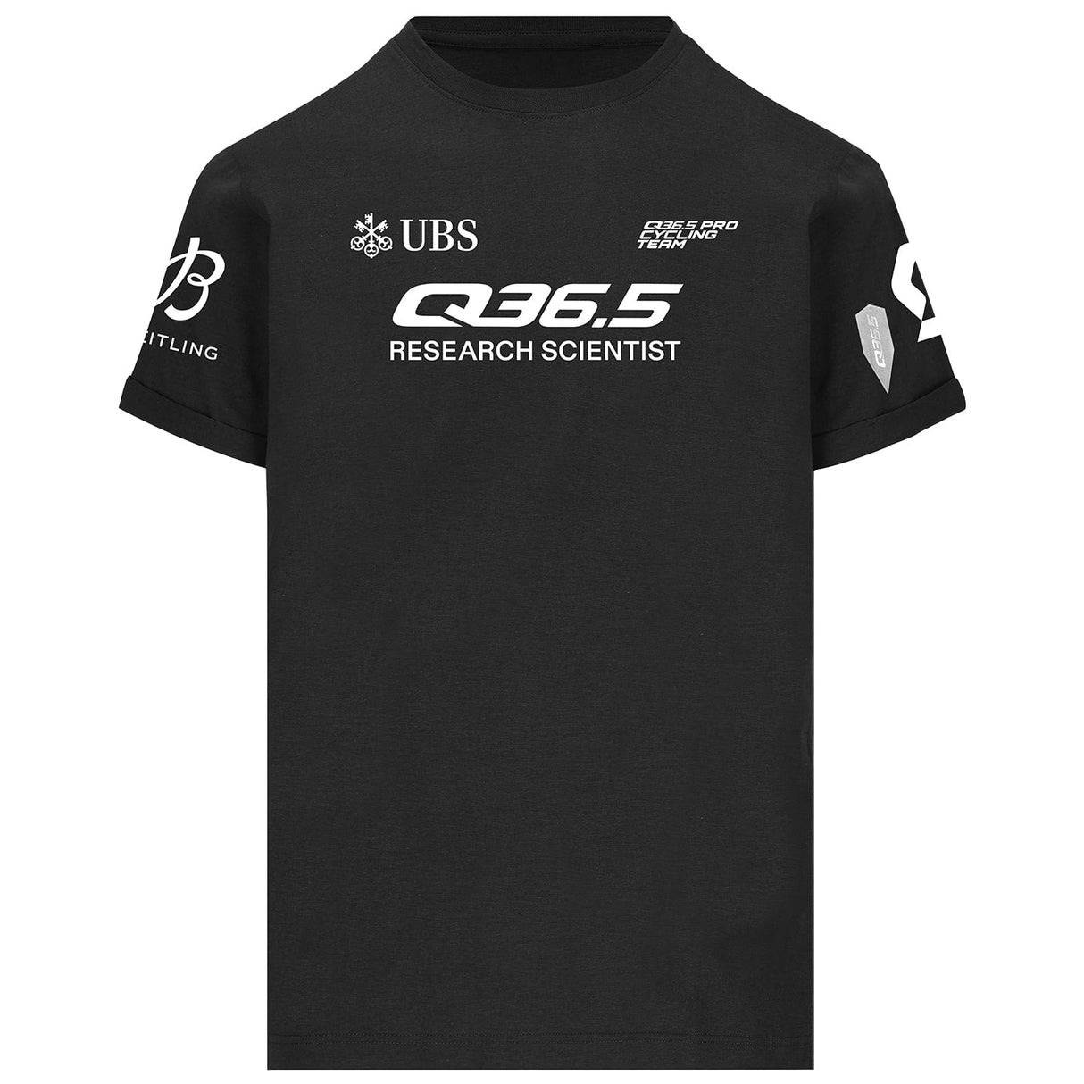 Q36.5 Pro Cycling Team t-Shirt - Schwarz