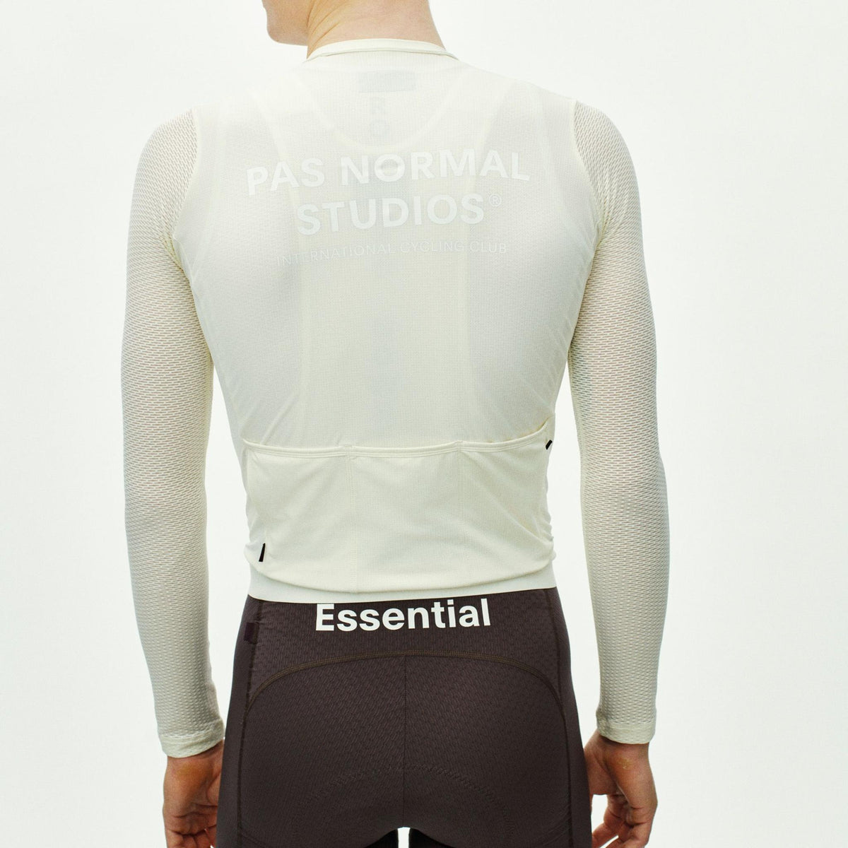 Jersey long sleeves Pas Normal Studios Essential Light - Off White