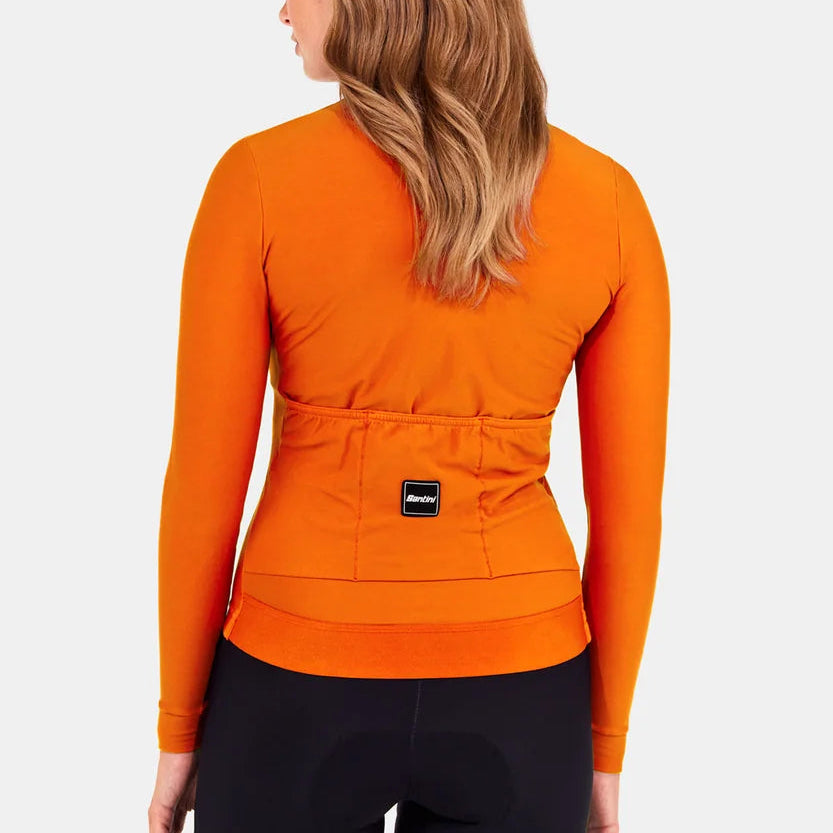Maillot manches longues Santini RTR - Orange clair