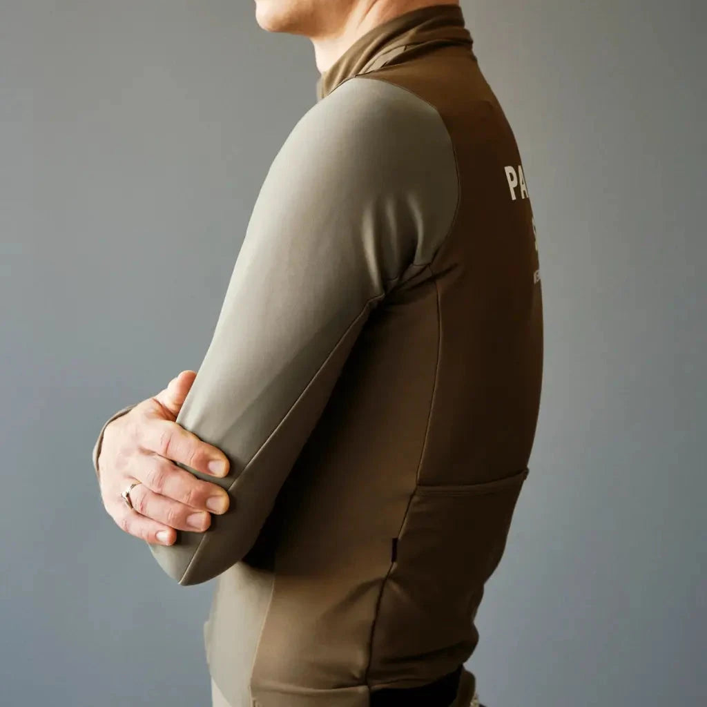 Maglia maniche lunghe Pas Normal Studios Mechanism Thermal - Marrone - B